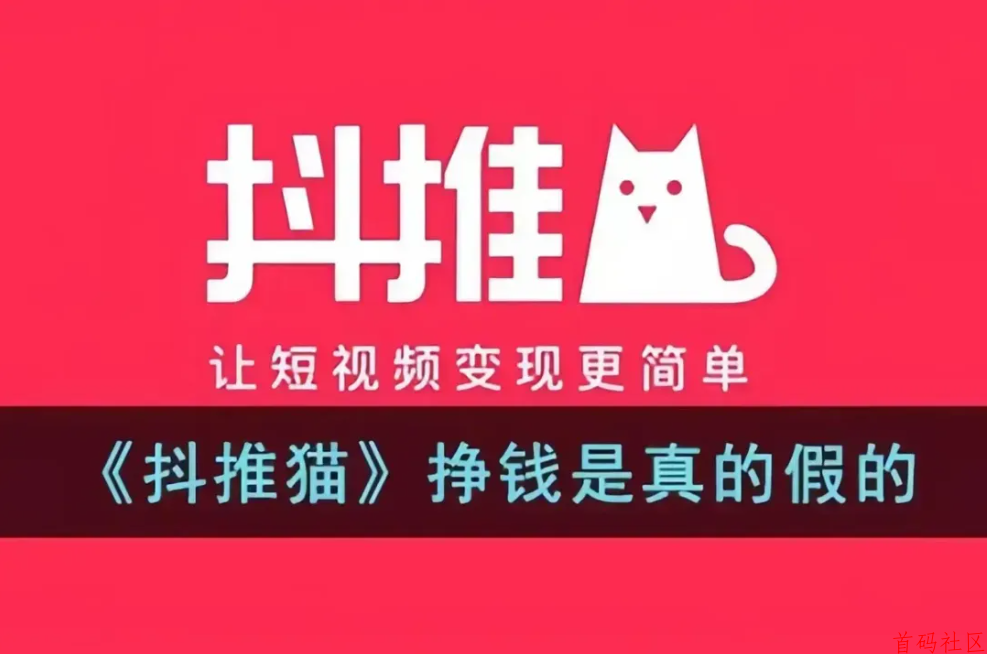 抖推猫是真的能赚钱吗？如何挣钱是真的吗？赚钱过万真实吗？‌