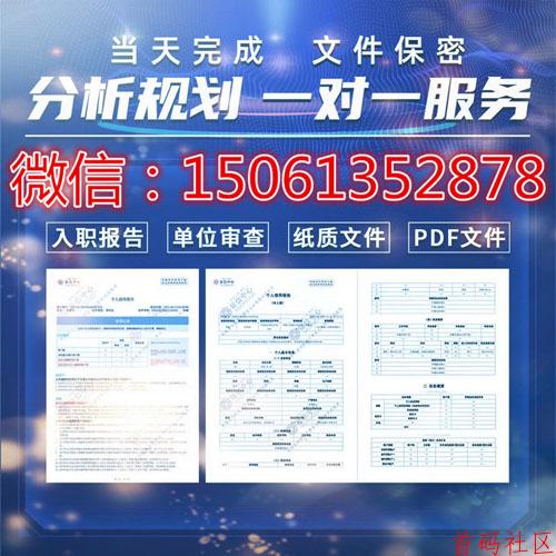 个人征信报告电子版PDF无痕修改精选
