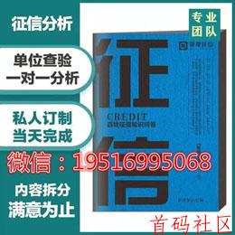 2025征信报告无痕修改电子版征信可以美化吗