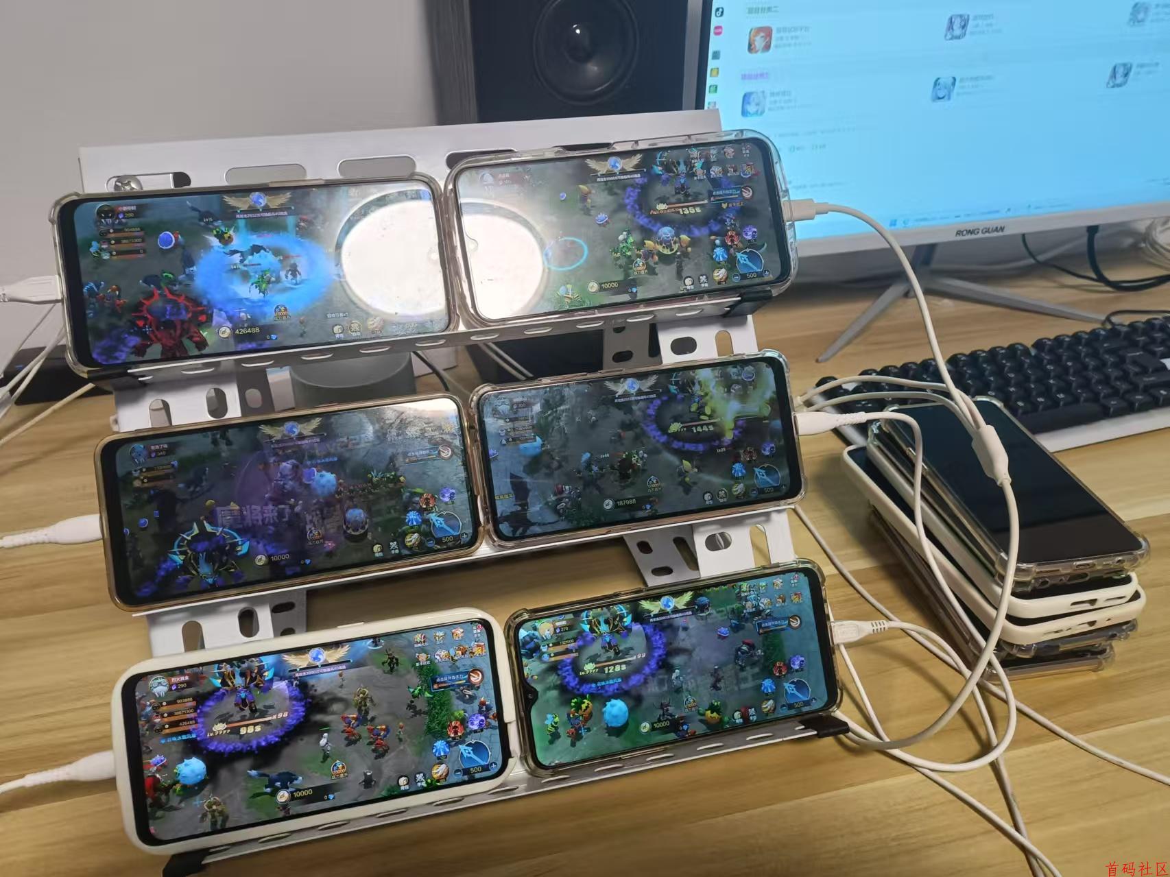 手游赚消消乐捕鱼等游戏自动挂机,单号能撸1000-3000+,多好翻倍