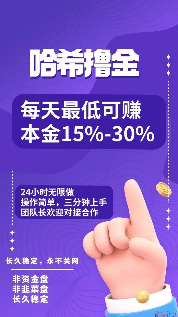 【COD3/VS哈希游戏打金】可跟单可挂机、专业计划，哈希挂机玩法超级稳定！